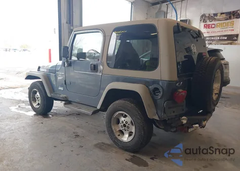 2001 Jeep Wrangler Sport z USA, uszkodzony, nr VIN 1J4FA49S21P337825